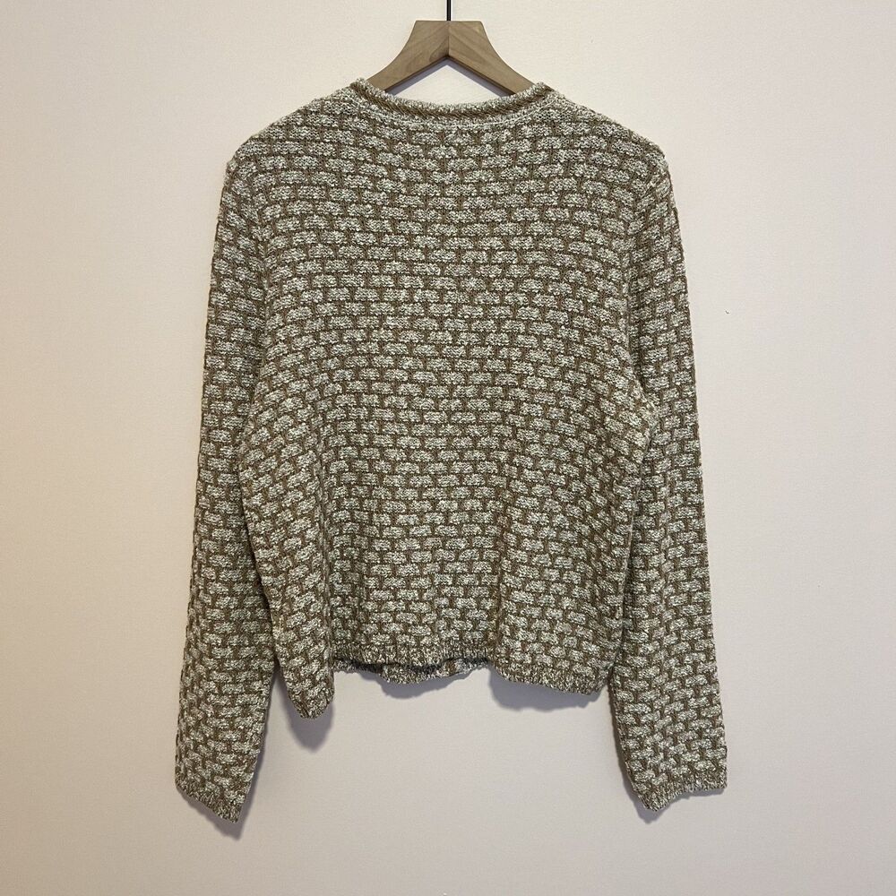 J. Crew Factory Tweed Cardigan Slouchy Sweater Lady Jacket Style# CD422 Size XL - Picture 9 of 9